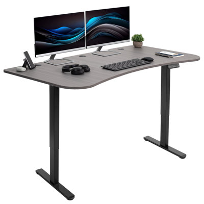 VIVO Electric 63" x 32" Stand Up Desk, E2B1B series