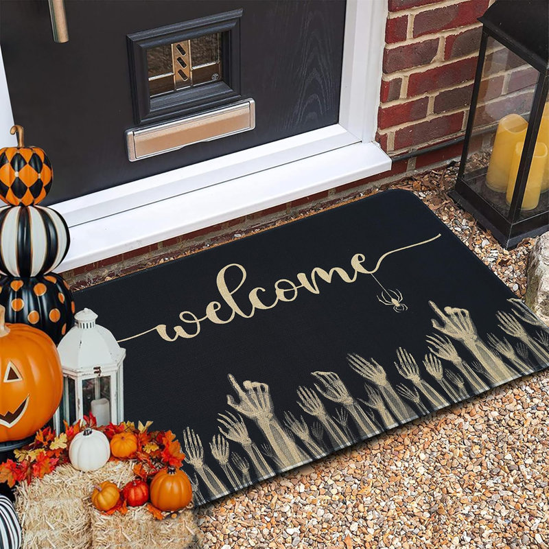Paillasson d'automne pour Halloween