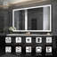 Miroir de salle de bain Nafiseh-1156209915