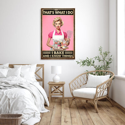 «Woman I Bake And I Know Things»