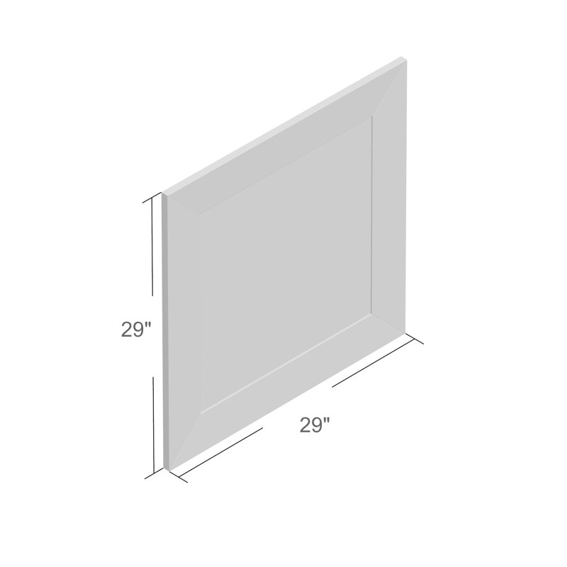 Arazeli Flat Mirror, 29" H x 29" W