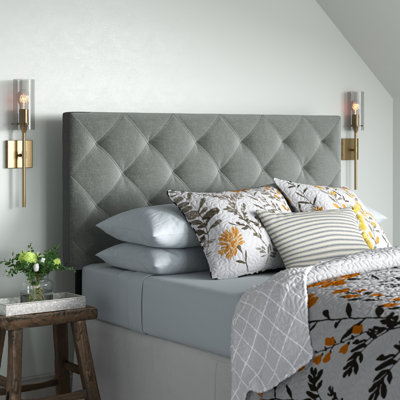 Theodore Queen Linen Tufted Headboard