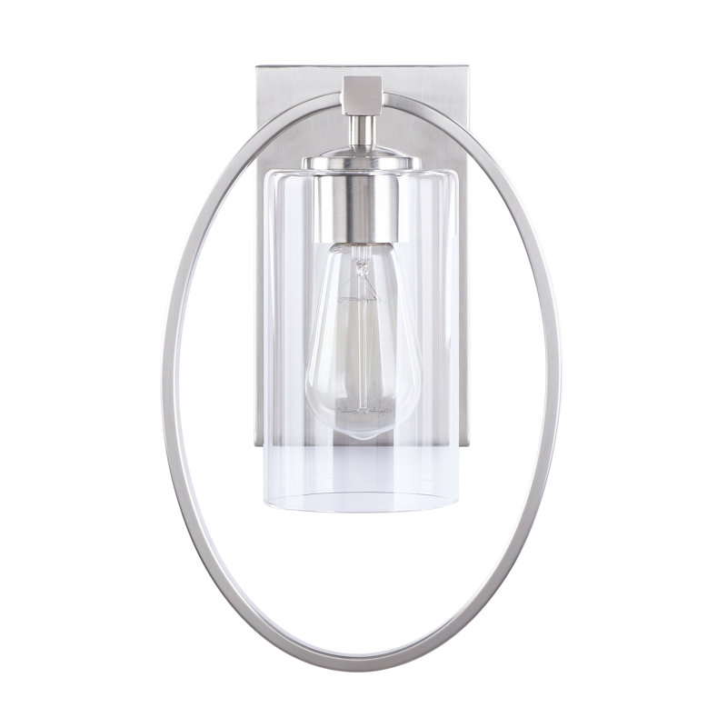 Applique pour salle de bain Aspen, Nickel satiné
