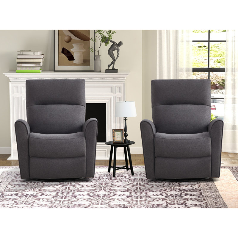 Fauteuil inclinable manuel pivotant 32,3 po