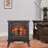 24 Inch 3D  Flame Electric Infrared Quartz Fireplace Stove With Remote Control