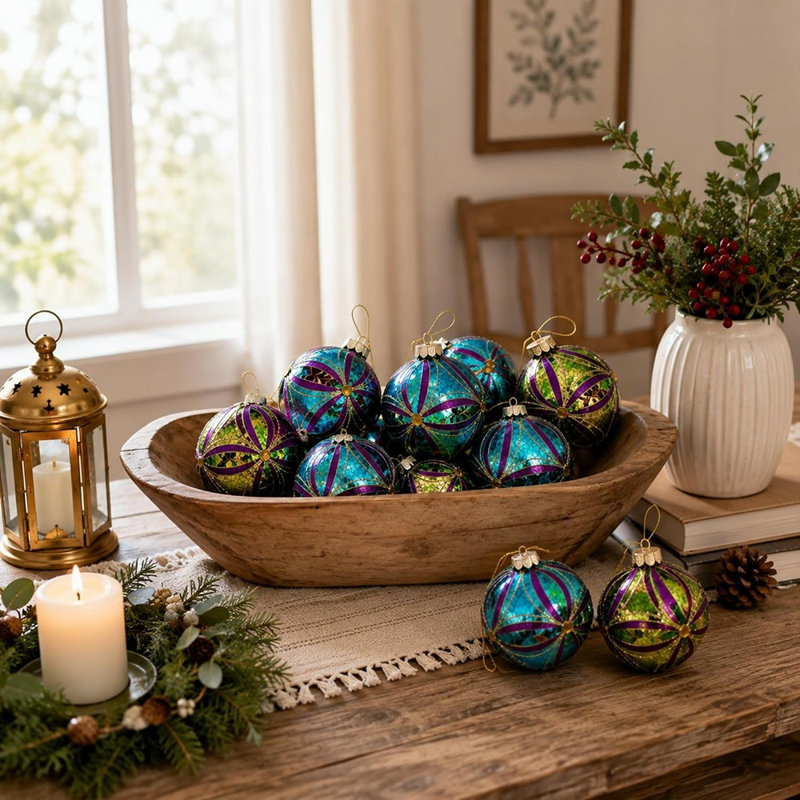 3.15 " Glass Ornament Accessory