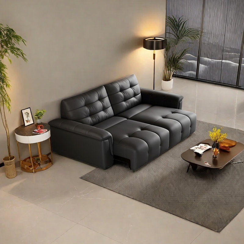 Canapé électrique léger et luxueux, H 37,79 po x l 90,55 po x P 43,3 po, 2