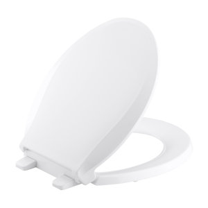 Cachet® Round-Front Toilet Seat with Quiet-Close Lid and Seat and Grip-Tight Bumpers