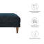Repose-pieds rembourré Modway Zoya-93235952
