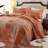 Paisley Quilt Set - Lightweight Microfiber Bedspread & Pillow Shams, Paisley Pattern, Oversized, All-Season Bed Cover-114158125-114797739