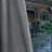 Outdoor Curtain with Tab Top, Waterproof Black Out Thermal Insulated Outdoor Bedroom Livingroom Curtains, Effective Sun and Privacy Protection Curtain, for Balcony Terrace Pergola Indoor, Single Panel, 80" W x 108" L Gray-820979238-821017895