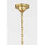 Cambridge Stainless Steel 4-Light Chandelier-1746912381