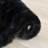 Black Faux Rabbit Fur Round Rug 6Ft - Washable Fluffy Area Rug For Bedroom Living Room Teen Room-222792209-222792212