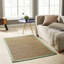 Tapis beige / sauge en coton Wininger-24261418