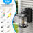  Dusk To Dawn Outdoor Lights With Gfci Outlet Sensor Outside Exterior Porch Wall Light Fixture, Anti-Rust Wall Mount Lantern,Waterproof Wall Sconce,Outside Lights For House Front Door(Bulb Not Include)