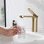 Robinet de lavabo vasque de salle de bain à poignée simple Modern-128543506