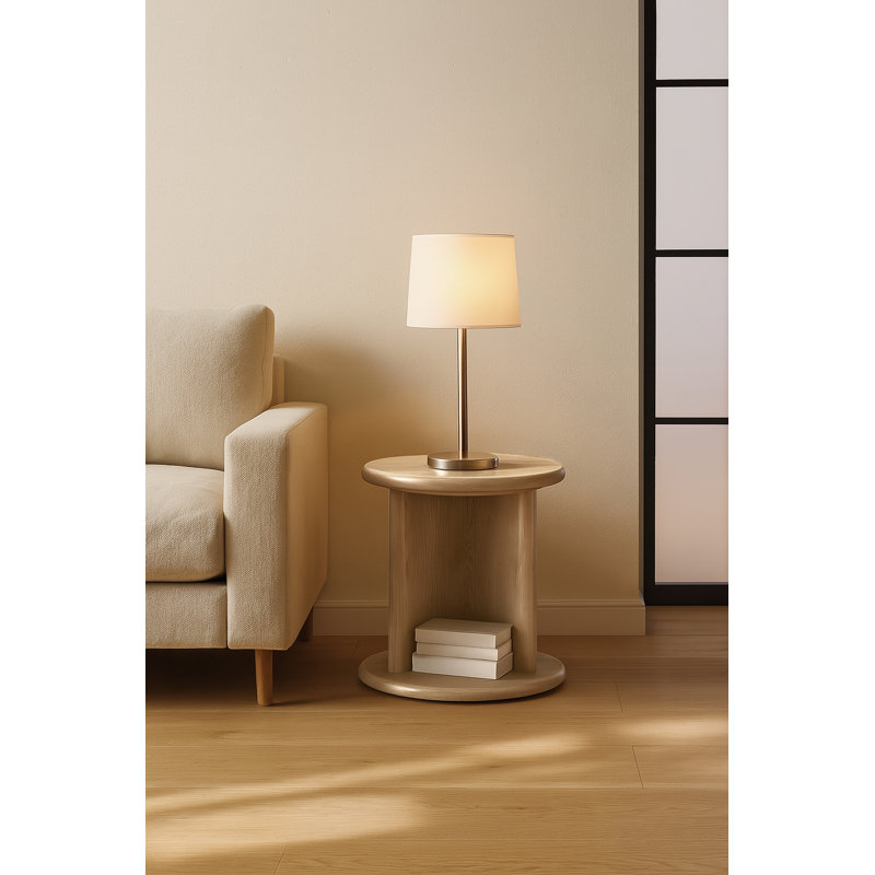 Table de bout Circa, Chêne clair