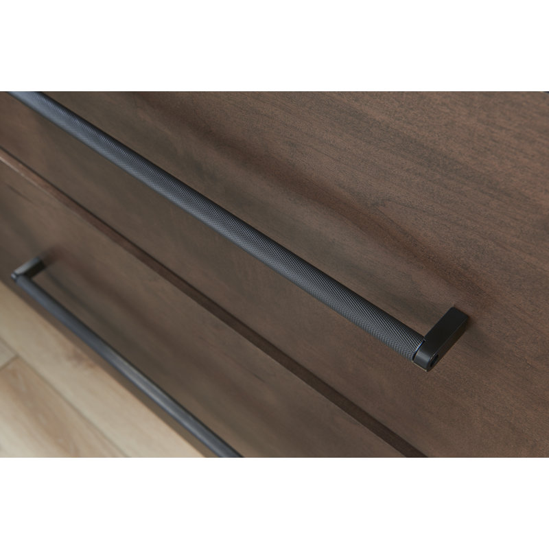 Amwell Bar Pull, Flat Black, 3"