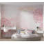 Murale pelez et collez de qualité supérieure - Croquis floral rose-1627673515