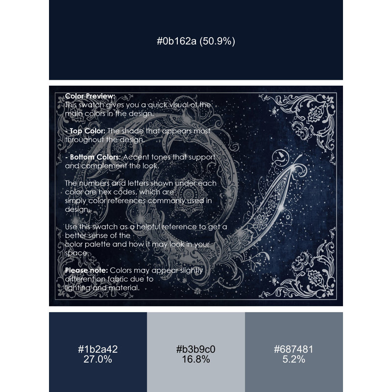 Tapis oriental classique bleu lavable à la machine Orlena, 2 x 5