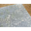 Tapis décoratif en soie noué à la main bleu clair/beige 6 pi x 9 pi 1 po Fachini