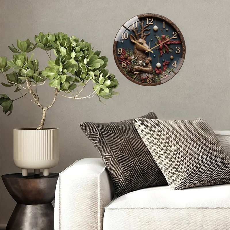 Horloge murale 12 po