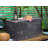 KUTIME 100 Gallon Water Resistant Resin Lockable Deck Box