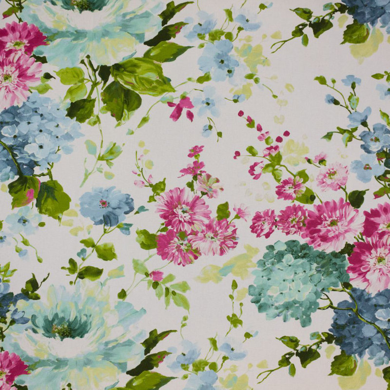 Tissu 100% coton Chelsea Garden Spring, Capri