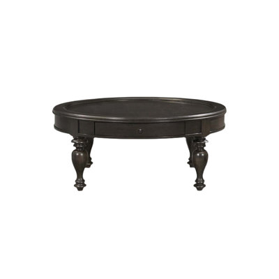 Table basse lisse et arrondie