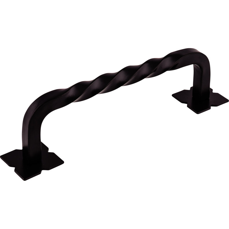 Twist 8" Center to Center Appliance pull, Patina Black, 8" Center to Center