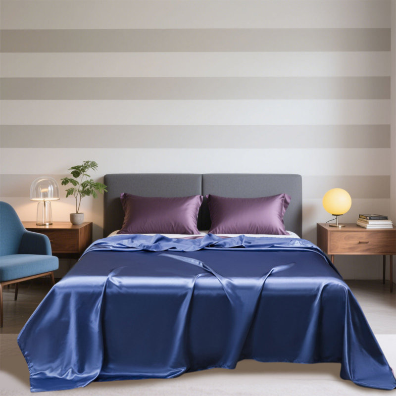 draps en tissu, bleu