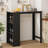 Bar Table With Open Shelves