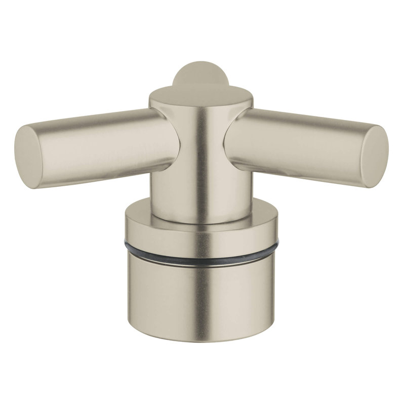 Trio universel pour robinet d'évier, Nickel brossé