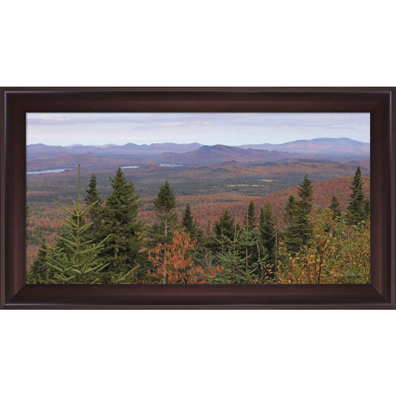 «Adirondack Panorama» par Lori Deiter, art mural encadré