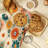 Retro Classroom Look Oven Mitt Cotton Twill