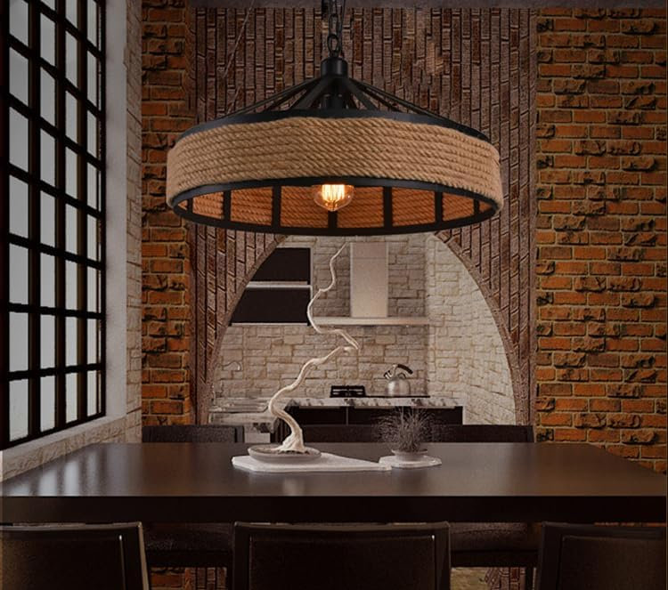 1 - Light Black Dome Pendant, 40 cm shade
