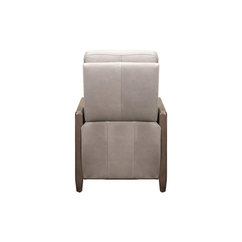 Hemingway Recliner, Gray Wood, Beige
