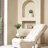 Lazy Chair For Gaming, , Bedroom, Dormitory, Adjustable , White Japanese Style Chair, 4-Segment Adjustable, Ideal Relaxing, Color