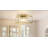 Glass LED Semi Flush Mount-726960624
