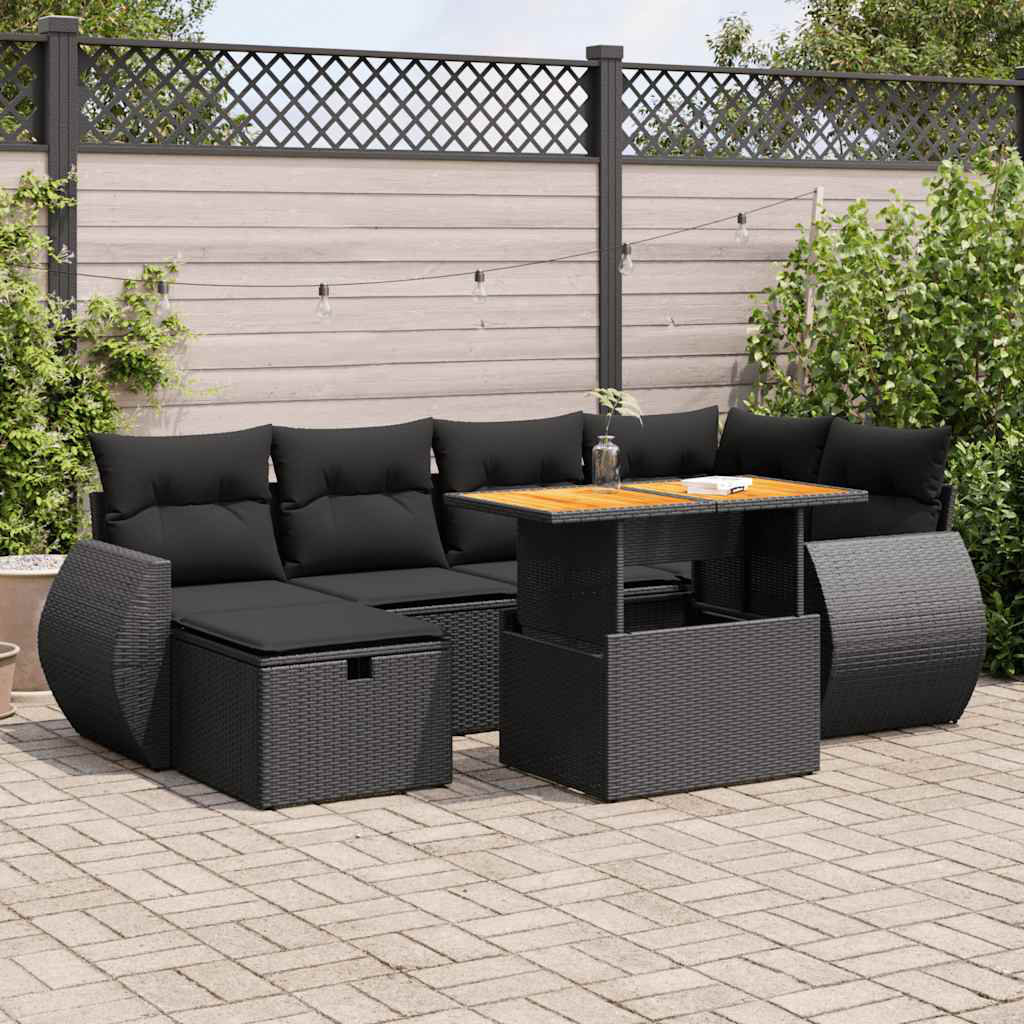 Gartensofa Annyston mit Kissen