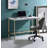Gold Finish Writing Desk W/USB-1294296663