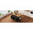 54Inch Large Kitchen Island With Rubber Wood Drop Leaf, Embossed Texture Rolling Kitchen Cart On 4 Wheels With 4 Doors And 3 Drawers, Kitchen Island With Storage For Kitchen, Dining Room-1550902253
