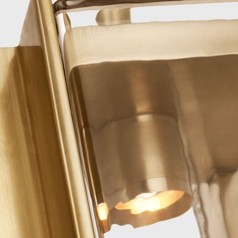 Maybeck 1 - Light LED Pendant, Hand Rubbed Antique Brass