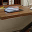 Bureau rectangulaire brun en bois massif-1513257808