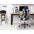 Gaming Chair With Footrest, Ergonomic Computer Chair With Headrest And Lumbar Support, Breathable Material Height Adjustable Video Game Chairs For Adults