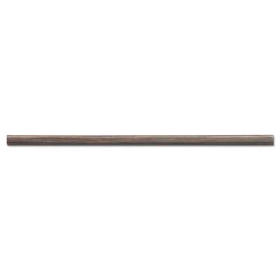 Straight Line 10" x 0.25" Metal Liner Tile Trim in White Bronze