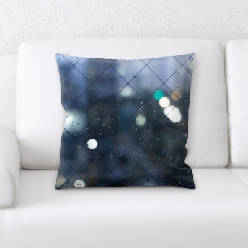 Microsuede Throw Pillow