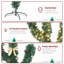 Arbre de Noël artificiel éclairé 5 pi