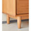 Buffet décoratif en bois massif rotin