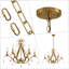 Lustre classique / traditionnel à 6 lumières éligibles Elejama-1953816481